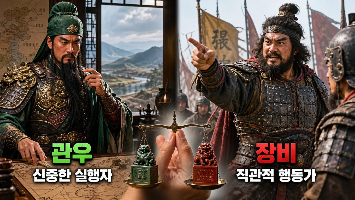 관우와 장비 성격 차이와 유비 군단 내 역할